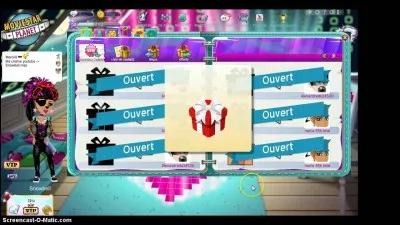 Combien de cadeaux Pixi Star nous donne-t-elle au début du jeu ?