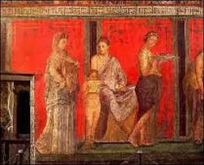 Les fresques de la célèbre villa des Mystères se trouvaient dans une ville romaine dévastée par l'éruption d'un volcan en 79 ap. J.-C. Quelle est cette ville ?