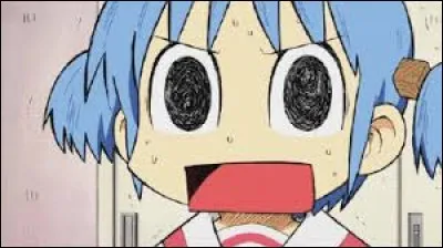 Dans "Nichijō", lors d'une partie de shiritori sur feuille Mio se trompe en écrivant Superman. Que fait-elle alors ?