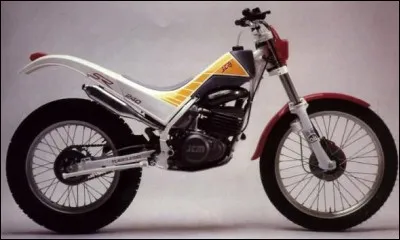 Et pour terminer cette moto de trial ?