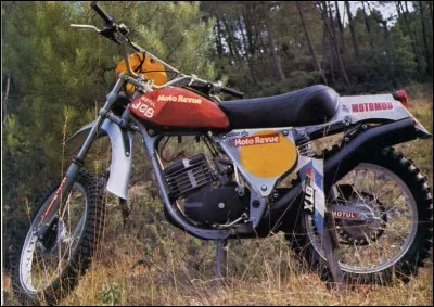 De quelle marque est cette moto d'enduro de 1976 ?