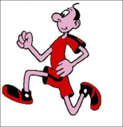 Si je cours les pattes aux fesses, je :