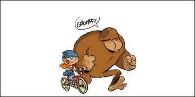 Comment se prénomme le petit garçon dans la bande dessinée "Mon ami Grompf" ?
