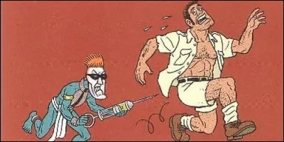 La bande dessinée "Michel Risque" est d'origine :