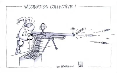 Quel vaccin le médecin nous administrait-il à l'école ?