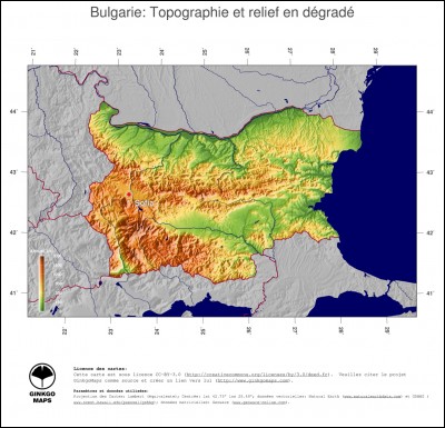 Géographie - Quelle mer borde la Bulgarie ?
