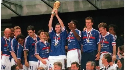 En quelle ann&eacute;e la France a-t-elle gagn&eacute; la Coupe du Monde de football ?