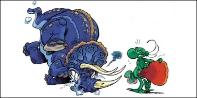 Lequel de ces personnages n'appartient pas à la bande dessinée "Nabuchodinosaure" ?