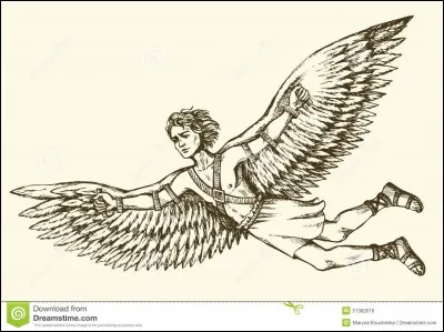 Dans la mythologie grecque, quel fils de Dédale s'évade du Labyrinthe grâce à des ailes fixées sur son dos ?