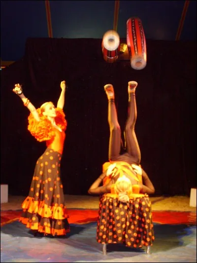 Quel nom spécifique désigne l'art de jongler, allongé sur son dos ?