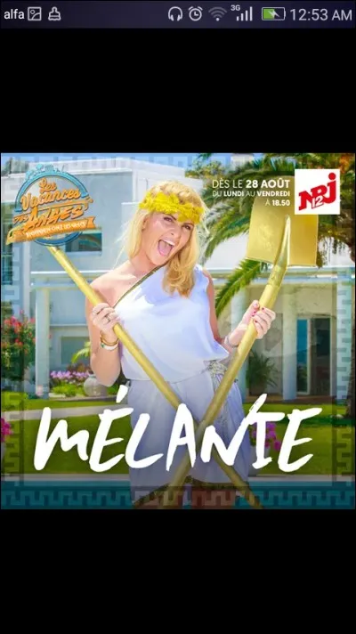 Dans quelle émission Melanie n'a pas participé ?