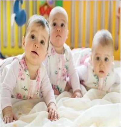 Il n'y a pas de faute dans : « Avoir des tripplés, ce n'est pas trois fois, mais neuf fois plus difficile. »