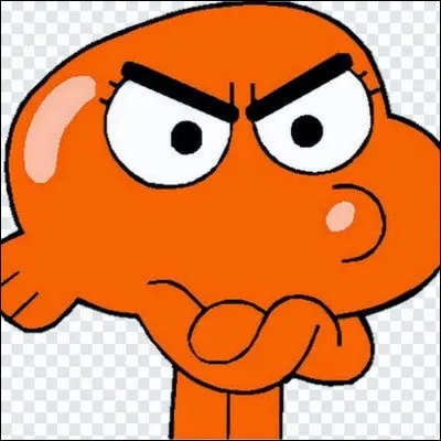 Dessin animé - Comment s'appelle le poisson rouge parlant dans "Le Monde Incroyable de Gumball" ?