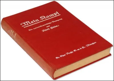 Littérature - Qui est l'auteur du livre "Mein Kampf" ?