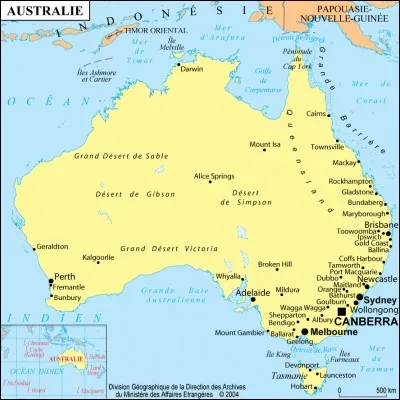 Géographie - Quelle est la plus grande ville d'Australie ?