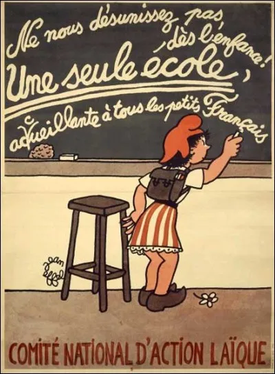 C'est à Luc Ferry que l'on doit "l'école publique laïque, gratuite et obligatoire".