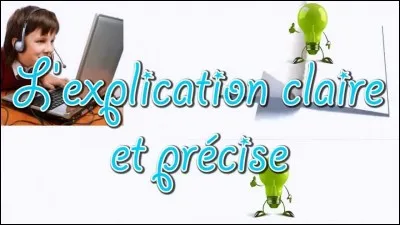 Pour retrouver une explication :