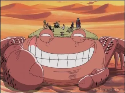 Comment le crabe d'Alabasta est-il appelé ?