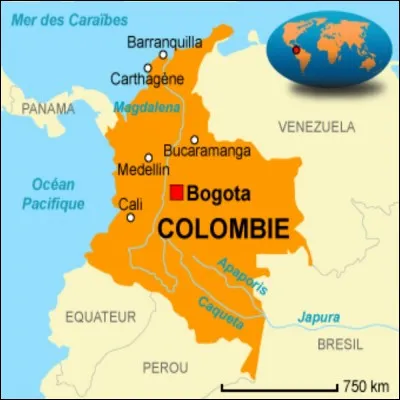 La Colombie est dans l'...