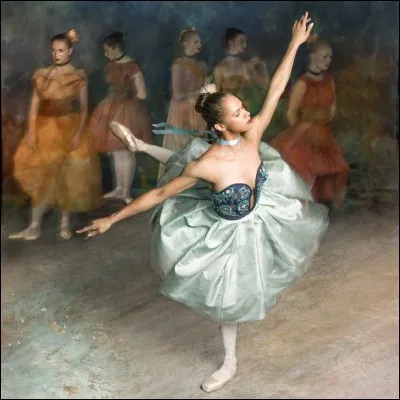 À quel peintre cette danseuse aurait-elle pu servir de modèle ?