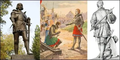 Rien ne dit qu'il a réellement prononcé cette phrase. Suivant la tradition, il l'aurait dit, en pleine agonie, en réponse à un compliment d'un de ses ennemis, traître au roi de France ! Paraît-il, il serait sans peur et sans
« Il n'est besoin de pitié pour moi, car je meurs en homme de bien » !
Qui est ce grand soldat ?