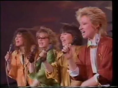 Quel groupe de 4 chanteuses a repr&eacute;sent&eacute; la France &agrave; l'Eurovision en 1986, avec le titre "Europ&eacute;ennes" ?