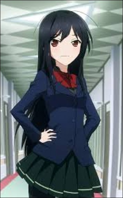 À quoi ressemble l'avatar de Kuroyukihime sur le réseau du lycée ?