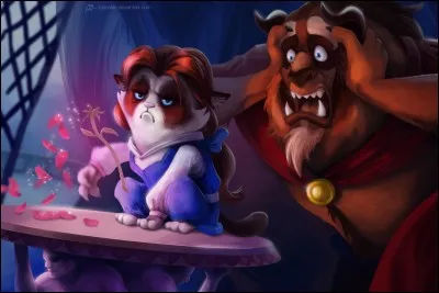 Belle a été remplacée par le célèbre chat ...