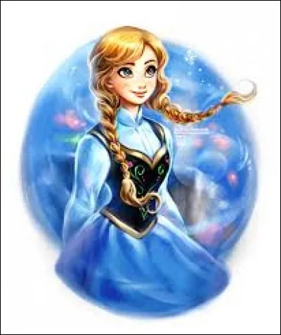 Je suis la jeune sœur de la reine Elsa.