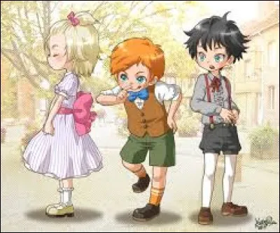 Où pouvons-nous voir ces trois personnages ?