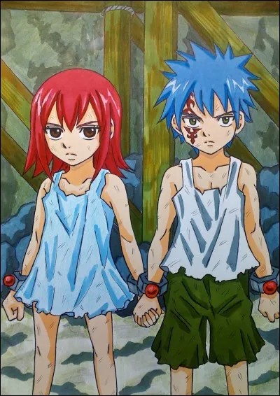 Comment Erza connaissait-elle Jellal ?