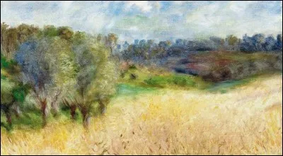 Qui a peint "Champ de blé" ?