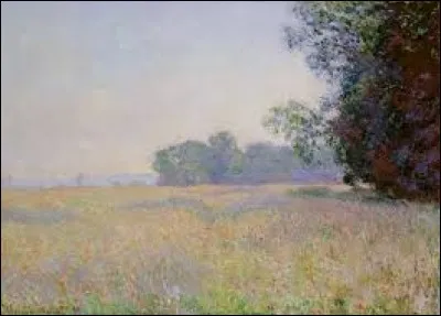 Qui a peint "Champ d'avoine" ?