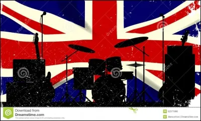 Lequel de ces groupes n'est pas britannique ?