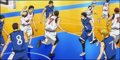 Kise perd un match d'entrainement contre le lycée Seirin.