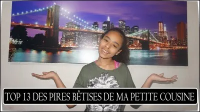 Comment s'appelle la cousine de GameMixTreize ?