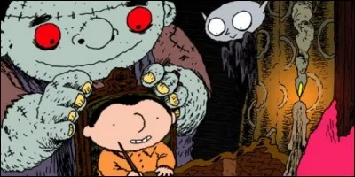 Comment se prénomme le petit garçon dans la bande dessinée "Petit Vampire" ?
