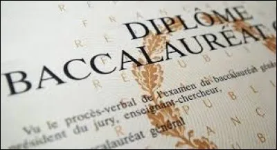 Où les élèves passent-il le baccalauréat ?