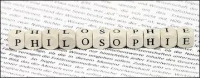 On retrouve de la philosophie au...