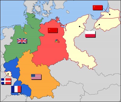 Après l'occupation militaire de l'Allemagne par les puissances occidentales, quelle fut la première Allemagne créée ?