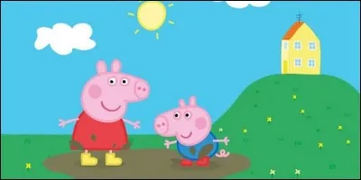Comment se prénomme le petit frère de Peppa Pig dans la bande dessinée du même nom ?