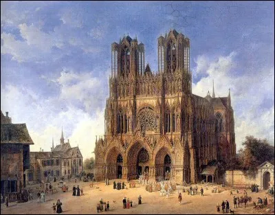 Qui fut le 1er roi sacré dans la cathédrale Notre-Dame de Reims ?