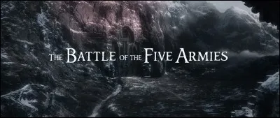 Qui dit, dans Le Hobbit 3 (La bataille des cinq armées), la phrase suivante : "Voulez-vous avoir la paix ou la guerre ?" ("Do you would have peace, our war?") ?