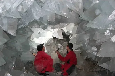 Intérieur de la mine.