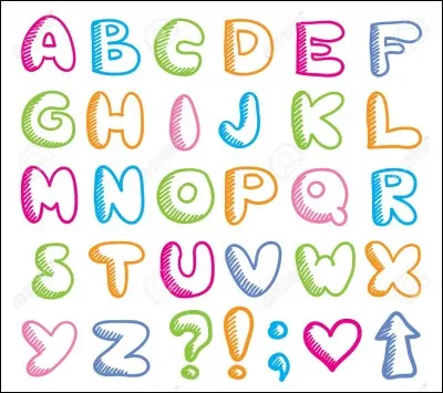 Quelle lettre de l'alphabet préfères-tu ?