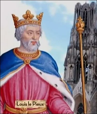 Dans quelle ville Louis le Pieux fut-il confirmé empereur par le pape Étienne IV ?