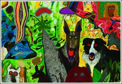 Quels animaux vois-tu le plus sur cette image ?