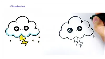 Comment fait-on une nuage et quelle couleur utilisons-nous ?