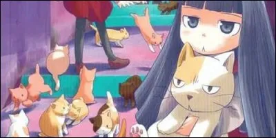 Dans la manga "Roji !", comment se nomme le chat de la famille Sanada ?