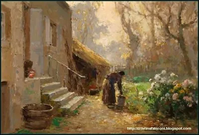 Avec mon pied à tout casser, je fais les yeux doux. Avec ma robe fauve et mon ventre blanc, je transporte le lait dans le Massif Central. Je suis le mot :